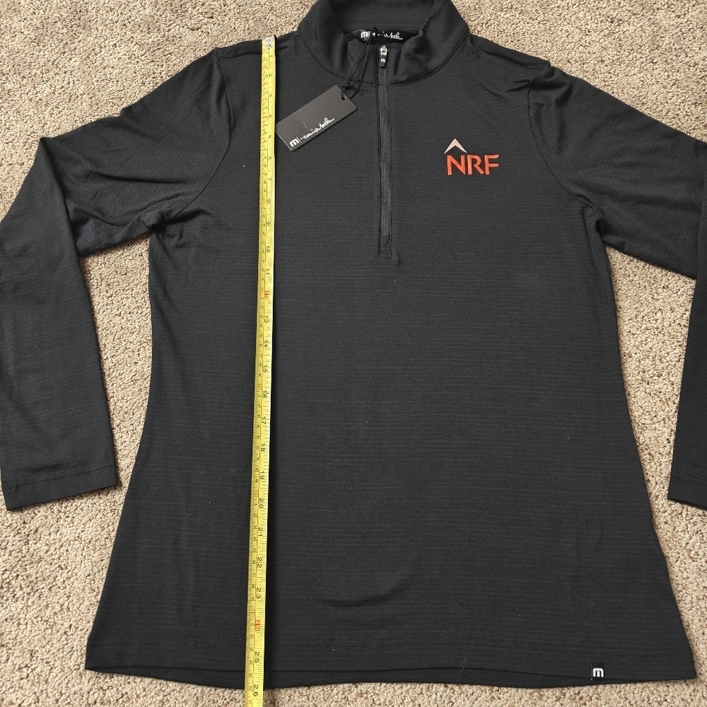 Women's Travis Mathew Crestview 1/4-Zip | Black | Sz: M - Picture 11 of 11